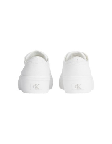 Calvin Klein Jeans – Baskets blanches plateforme | Femme | Baskets