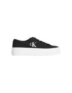 Calvin Klein Jeans – Baskets noires plateforme | Femme | Baskets