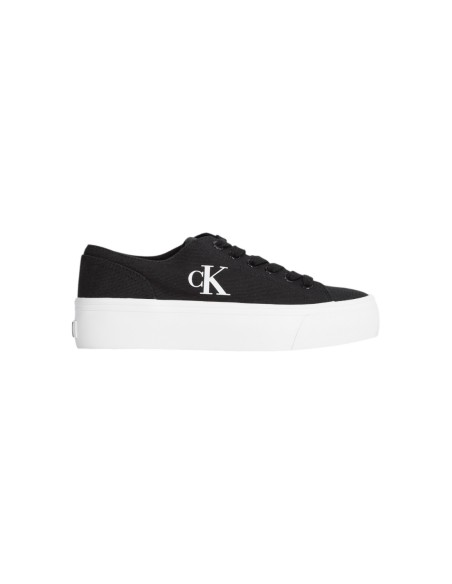 Calvin Klein Jeans – Baskets noires plateforme | Femme | Baskets