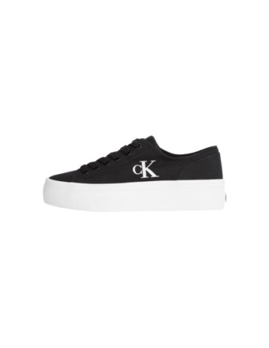 Calvin Klein Jeans – Baskets noires plateforme | Femme | Baskets