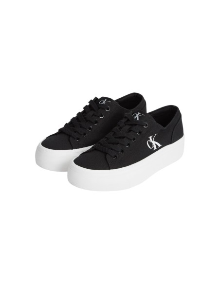 Calvin Klein Jeans – Baskets noires plateforme | Femme | Baskets