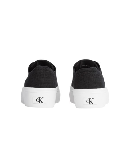Calvin Klein Jeans – Baskets noires plateforme | Femme | Baskets