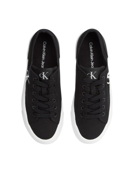Calvin Klein Jeans – Baskets noires plateforme | Femme | Baskets