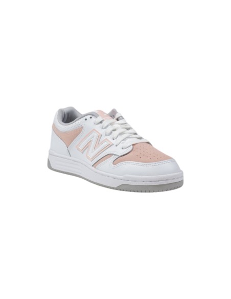 Baskets New Balance femme roses cuir