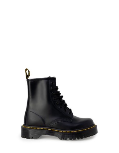 Bottines femme Dr. Martens noires leather rubber sole