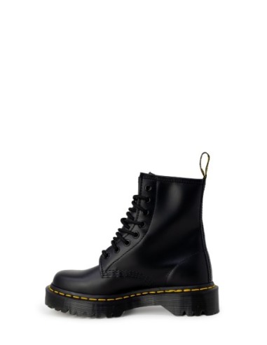 Bottines femme Dr. Martens noires leather rubber sole