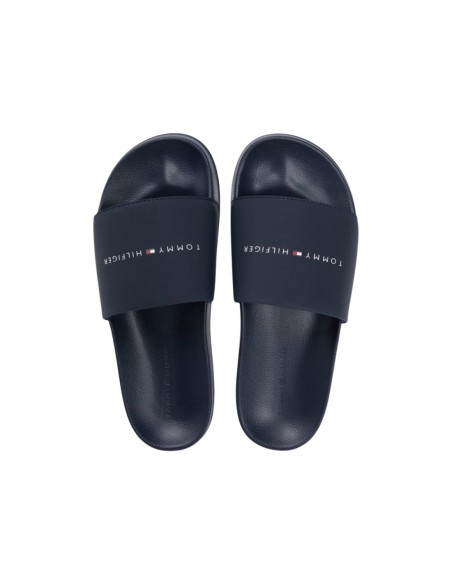 Tommy Hilfiger – Mules bleues | Homme | Mules