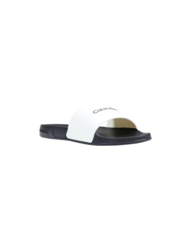 Mules homme Calvin Klein noires pu open style