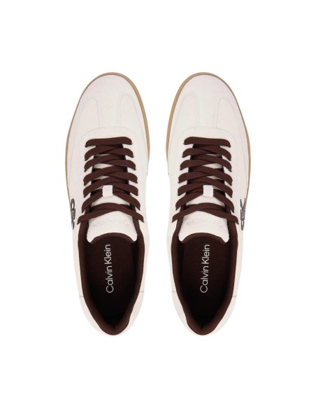 Calvin Klein – Baskets blanches | Homme | Baskets