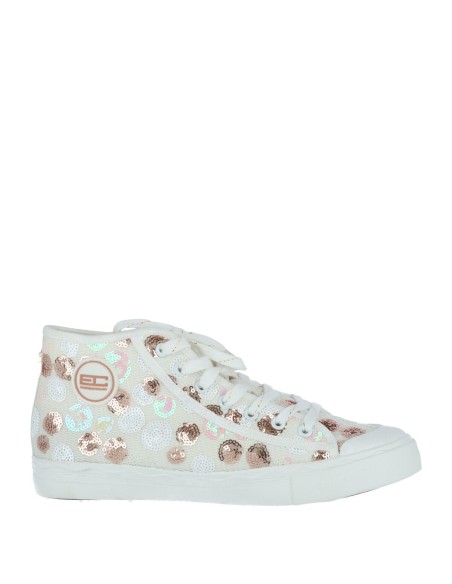 Baskets femme Enrico Coveri blanc minimal