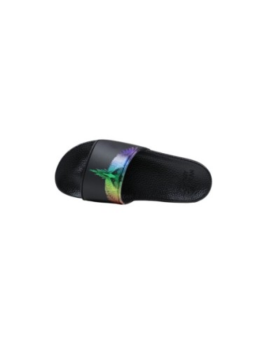 Mules homme County Of Milan noires graphic