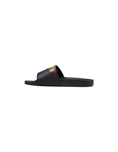 Mules homme County Of Milan noires graphic