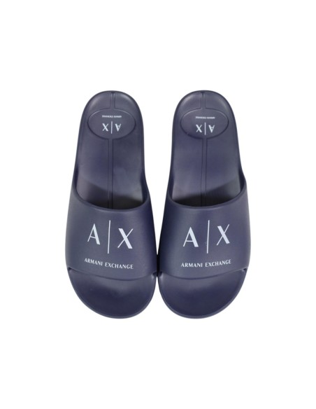 Armani Exchange – Mules bleues | Homme | Mules