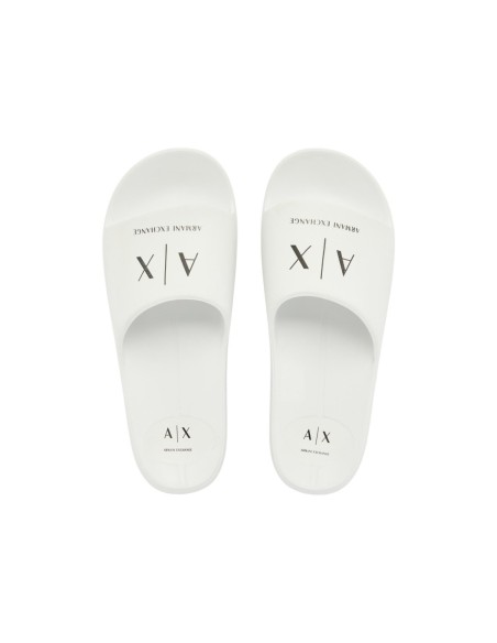 Armani Exchange – Mules blanches | Homme | Mules