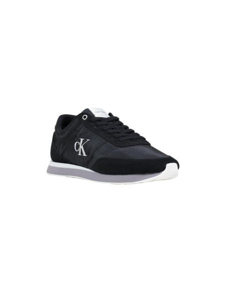 Baskets homme Calvin Klein Jeans noires modern lace