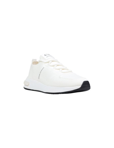 Baskets homme Armani Exchange blanches silhouette basse