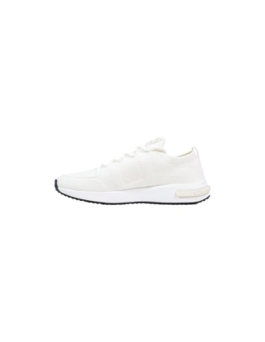 Baskets homme Armani Exchange blanches silhouette basse
