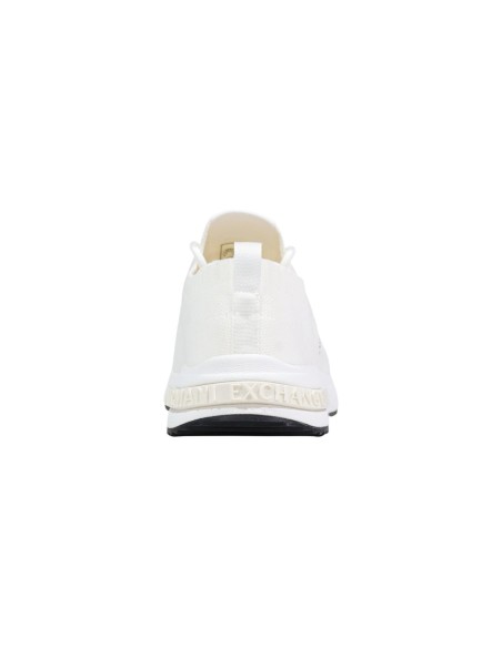Baskets homme Armani Exchange blanches silhouette basse