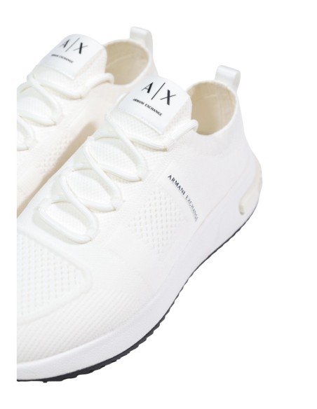 Baskets homme Armani Exchange blanches silhouette basse