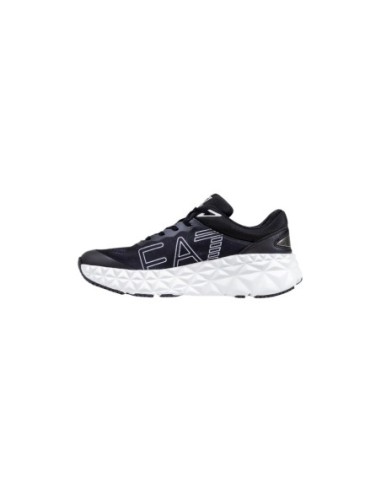 Baskets homme EA7 noires polyester tech