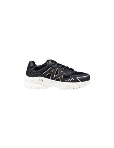 Baskets homme Armani Exchange noires modernes