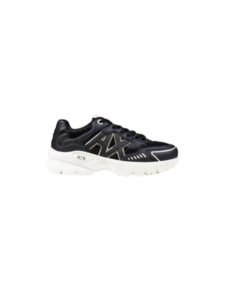Baskets homme Armani Exchange noires modernes