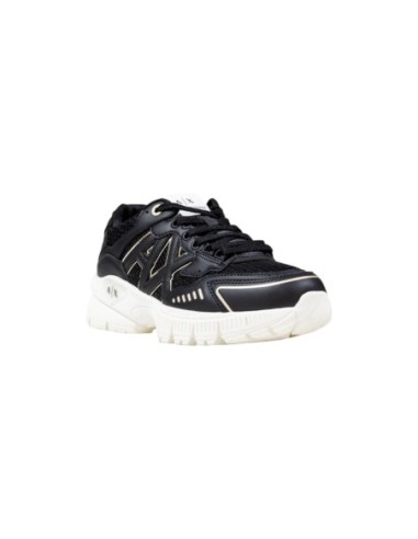 Baskets homme Armani Exchange noires modernes