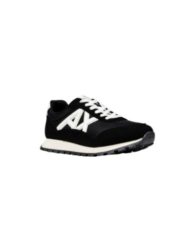 Baskets homme Armani Exchange noires sport