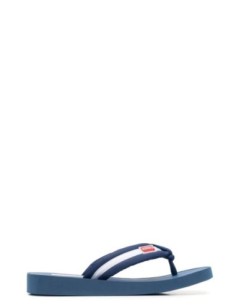 Tongs homme Kenzo bleu à rayures