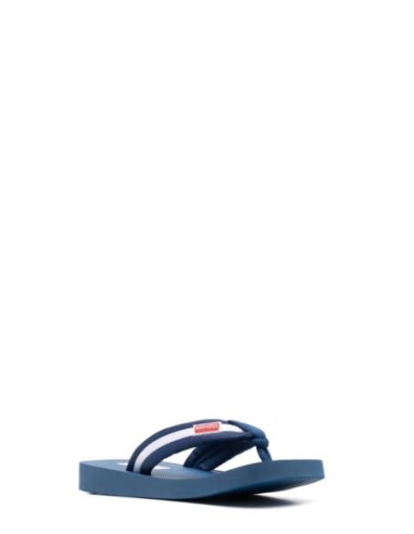 Tongs homme Kenzo bleu à rayures