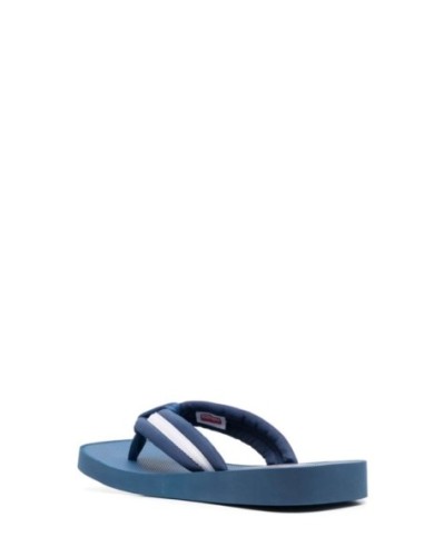 Tongs homme Kenzo bleu à rayures