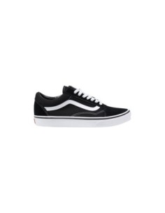 Baskets homme Vans en chamois noir