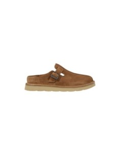 Mules homme Clarks en cuir beige