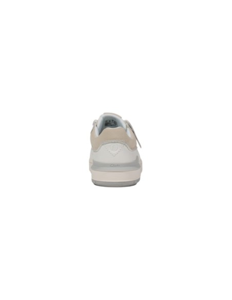 Baskets homme Clarks cuir blanc