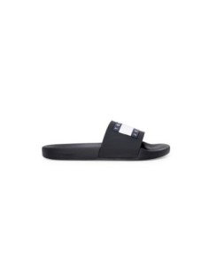 Mules Homme Noires Tommy Hilfiger Jeans – Logo