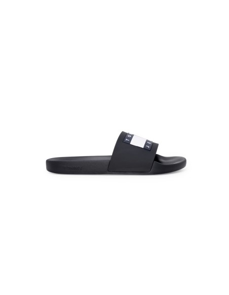 Mules Homme Noires Tommy Hilfiger Jeans – Logo
