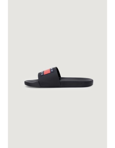 Mules Homme Noires Tommy Hilfiger Jeans – Logo