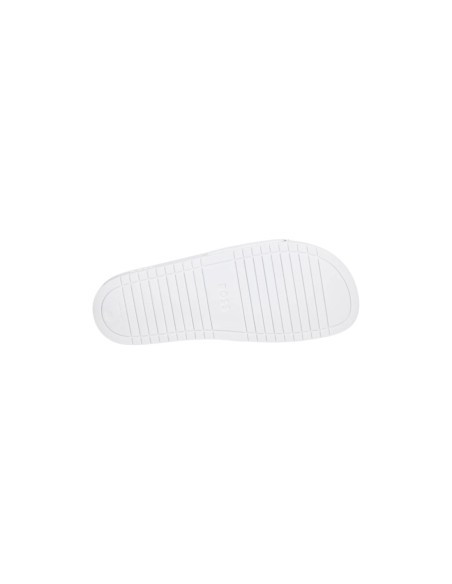 Mules Homme Blanches Boss – Logo Iconique