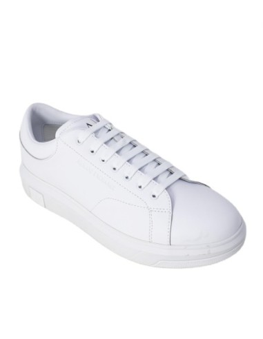 Armani Exchange Sneakers Homme cuir blanc