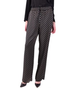 Pantalon Femme Michael Kors noir à pois – style élégant