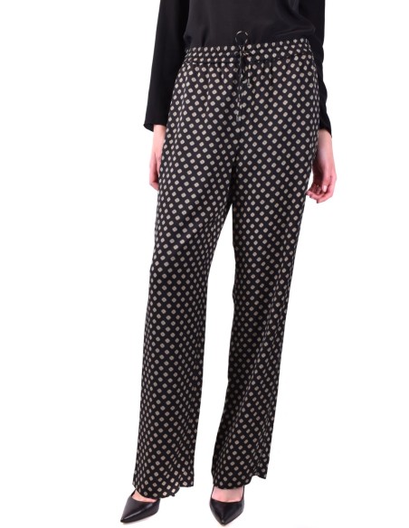 Pantalon Femme Michael Kors noir à pois – style élégant