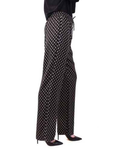 Pantalon Femme Michael Kors noir à pois – style élégant