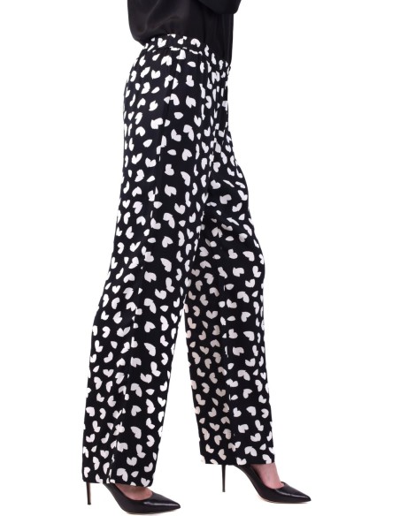 Pantalon Femme Michael Kors noir floral – style chic