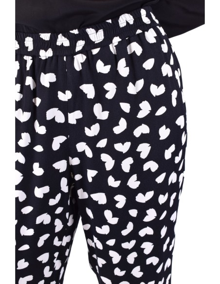 Pantalon Femme Michael Kors noir floral – style chic