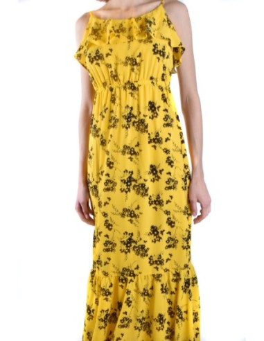 Robe Femme Michael Kors jaune – style estival