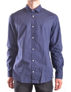 Chemise Homme Michael Kors bleu à pois – style raffiné