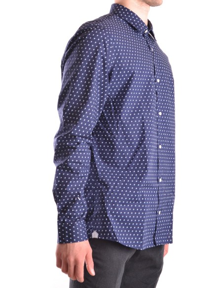 Chemise Homme Michael Kors bleu à pois – style raffiné