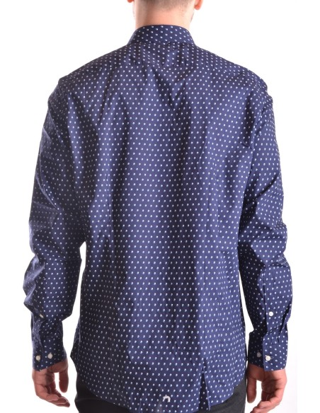 Chemise Homme Michael Kors bleu à pois – style raffiné