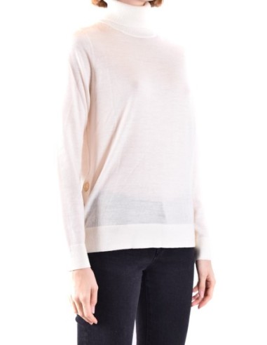Pull Femme Michael Kors blanc – laine chaude