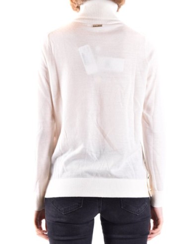 Pull Femme Michael Kors blanc – laine chaude
